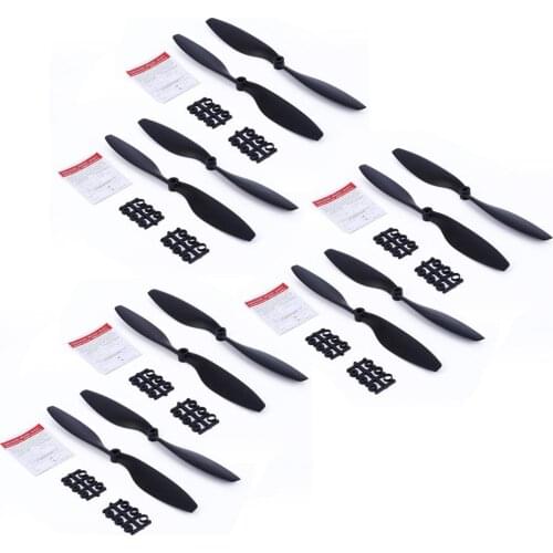 6Pair 1045 Propeller Prop CW CCW Blade for F450 F550 RC DIY Drone Round Hole Propeller Screw Blade Accessory