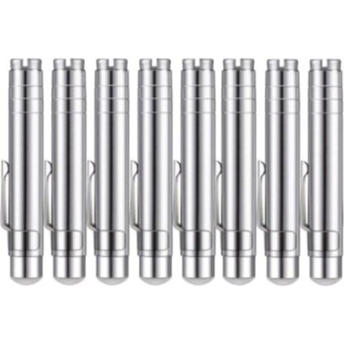 8Pcs Aluminum Alloy Chalks Holder, Teachers Chalk Clip Unbroken Chalk Keeper , Childrens Painting and Writing