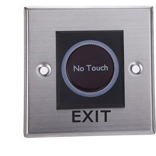 Door Touchless Button Door Release with LED IR button for Access Control System