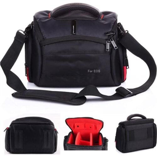 High quality Camera Bag for Canon EOS 750D 700D 600D 1100D 760D 80D 70D 1200D 1300D 450d 550D 60D 7D 5DII DSLR camera pouch case