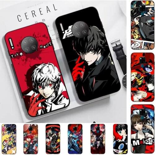 Persona 5 Take Your Heart Phone Case for Huawei Mate 20 10 9 40 30 lite pro X Nova 2 3i 7se