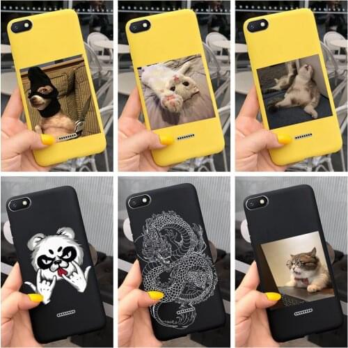 For Coque Xiaomi Redmi 6a Case Cartoon Cute Slim Full Protection Back Cover For Xiaomi Redmi 6A A6 Funda Soft Redmi6a 6 A Bumper