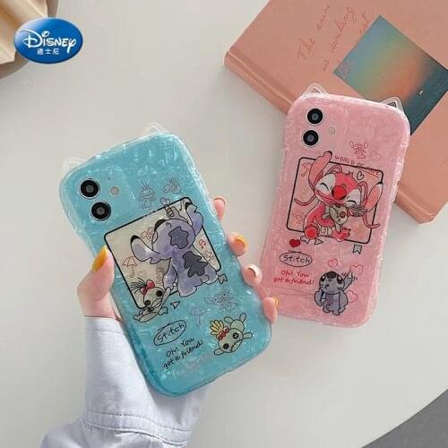 Glitter Stitch Shell Pattern Case For iPhone 12 11 11Pro Max XR XS Max X 8 7 Plus Soft IMD Silicone Cover For iPhone 11 12 Pro