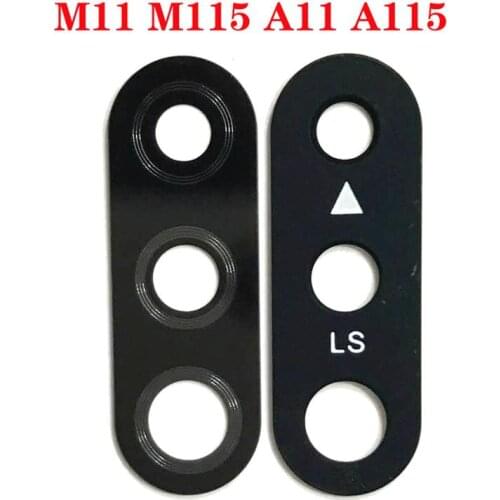 For samsung Galaxy M11 A11 A20s A50s A01 A30s M115 A115 A207 A507 A015 A307 original New back rear camera glass lens glass