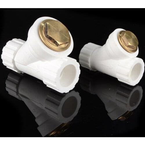 Ppry type filter 1/2 20 3/4 25ppr water pipe joint accessories household copper cap copper tooth thickened pipe fittings