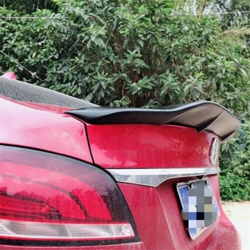 Use For MG 6 Spoiler 2017--2019 Year Mg6 Real Glossy Carbon Fiber Rear Wing Sport R Style Accessories Body Kit