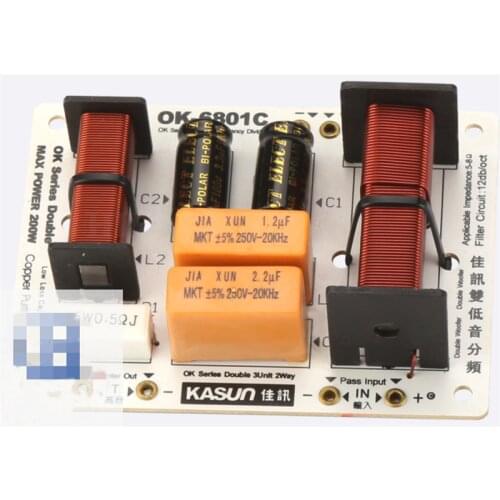 Kasun OK-6801C advanced Hifi Double Bass divider
