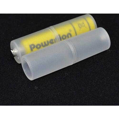 Kebidumei 10pcs/lot AAA to AA Size Battery Converter Storage Box Adapter Holder Case Switcher Battery Boxes Convenient