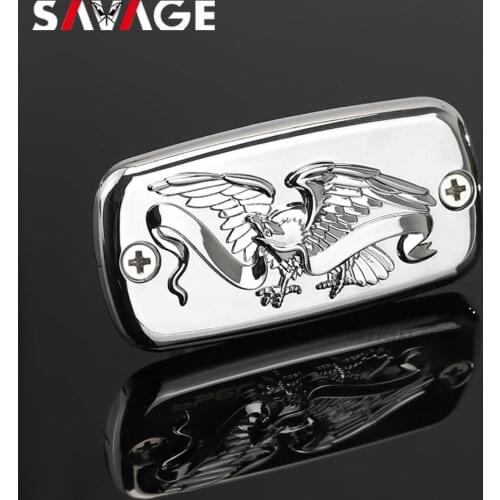 For HONDA CB400 CB750 CB1100 CB1300 CB1300S STEED 400 Front Brake Cylinder Reservoir Cover Motorcycle Oil Fluid Cap Eagle