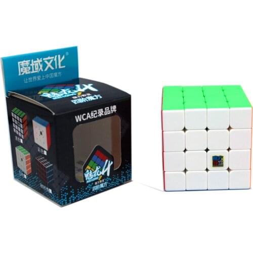 Meilong 4x4 Magic cube Professional Speed Smooth 4x4x4 Stickerless Cube Childrens Educational Toy Cubo magico Adult Gift