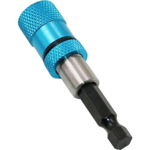 6.35mm 1/4 Inch Hex Shank Magnetic Quick Release Drill Holder Drywall Screwdriver Detachable Extension Rod Electrical Drill Tool
