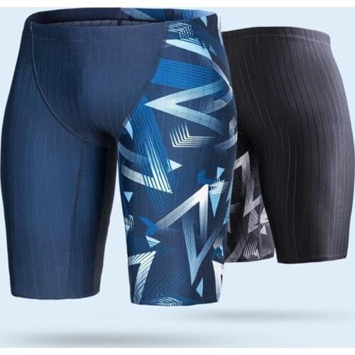 Vector Swimwear Men Sexy Shark Skin Lycra Jammer Fiber Professional Boxer Male Swimming Quick-Dry Trunk Training Race Swimsuit