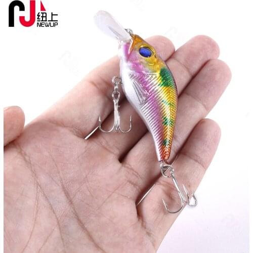 New Arrival Crank Fishing Lure 7.5cm/10.2g Crankbait Plastic Pesca Quality Hard Bait For Bass Perch Pike Trout