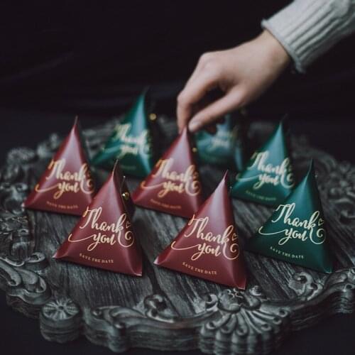 New arrive thank you gift box Easy to break personality and creativity Wedding Birthday Party Decoration Favor Gift Souvenirs