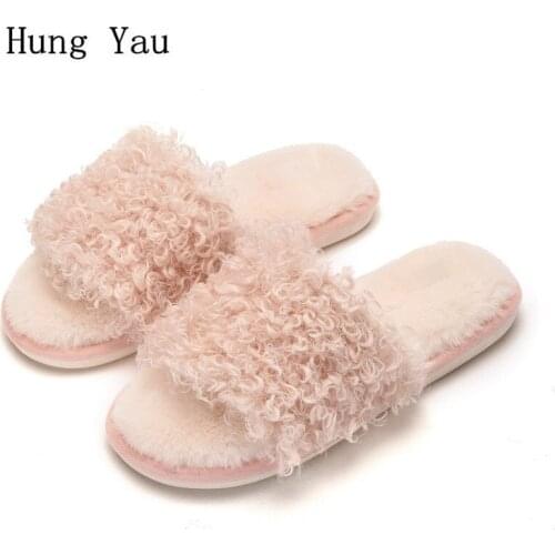 Women Slippers Flips Flops Autumn Winter Shoes Candy Color Fashion Platform Female Slides Non-slip Flats Indoor Comfortable