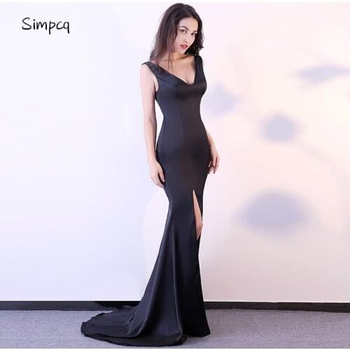 Simpcq Solid Summer Dresses