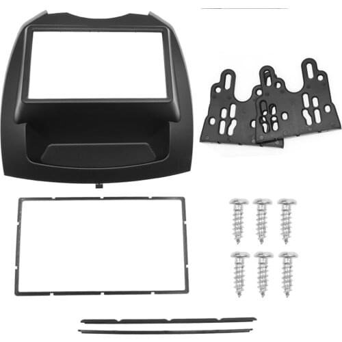 High quality free shipping Newest Car Radio Fascia for BYD F0 2012 Stereo Fascia Dash CD Trim Installation Kit