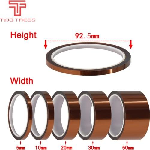 High Temperature Heat BGA Tape Thermal Insulation Tape Polyimide Adhesive Insulating adhesive Tape 3D printing Board protection