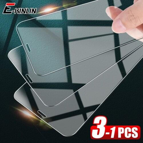 2.5D Screen Protector Tempered Glass For iPhone 12 mini 11 Pro XS Max XR X 10 8 7 6 6S Plus 5S 5C 5 SE 2020 SE2 Protective Film
