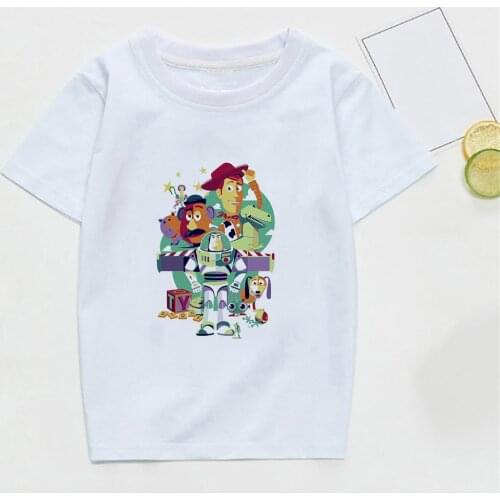 New Summer Buzz Lightyear Friends T-Shirt Tops Disney Women Graphic Short Sleeve Kawaii Loose Funny Cartoon O-neck Female Tee