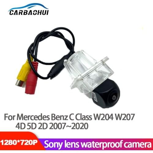 Car Rear View wifi Camera For Mercedes Benz C Class W204 W207 4D 5D 2D 2007~2020 CCD HD Night Vision Waterproof high quality