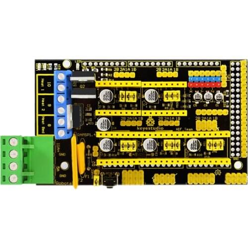 Free shipping ! NEW! Keyestudio RAMPS 1.4 3D printer control panel printer Control Reprap MendelPrusa