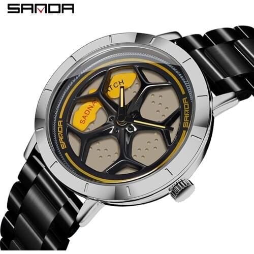 Mens Sport Luminous Watches Stainless Steel Fashion Luxury Waterproof Quartz Watch For Men Relojes Wristwatches Montre Homme