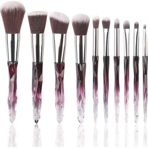 Crystal makeup brush eye shadow brush eyebrow brush eye brush diamond rod makeup brush beauty tool