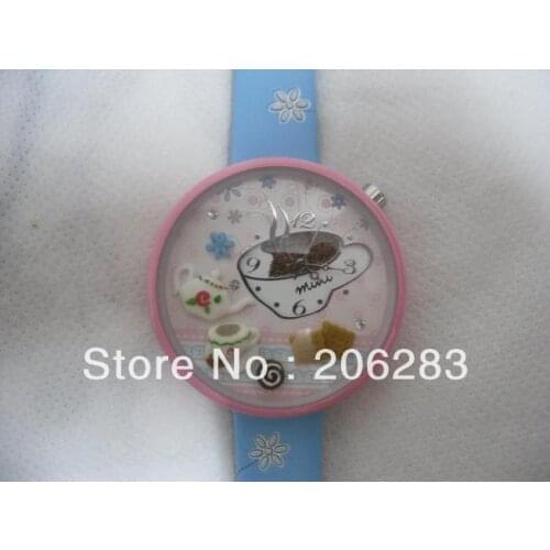 MN857 Fashion originality MINI watch 3D cup watch DIY women watch 1pc+free shipping