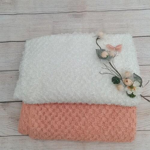 Soft Fabric Newborn Baby Stretch Photography Accessories Snow Blanket for Infant Photo Shoot Prop Basket Filler Backdrop