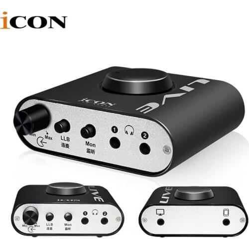 ICON Live X lossless Sound High-Quality Mobile Phone Live Broadcast Karaoke Recording Portable Sound Card Converter