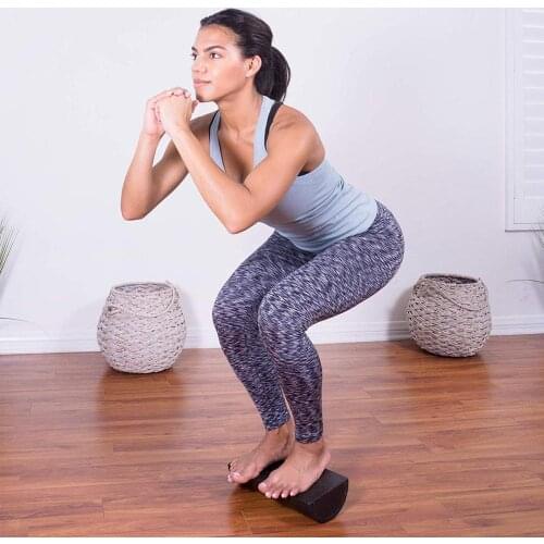 Durable Semicircle Yoga Column Smooth Yoga Foam Axis Fitness Equipment Yoga Brick Floating Point Yoga Column Free Shipping