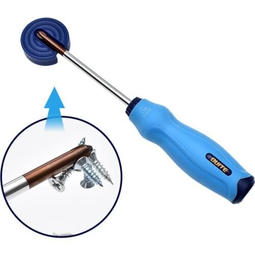 QT-921 Screwdriver Plus Magnet Degaussing Demagnetizer Batch Puncher Fast Magnetizer