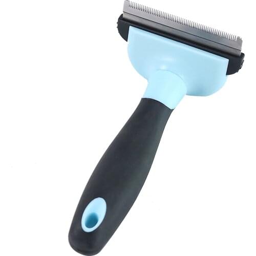 Pet Grooming Brush Reduces Shedding by Removes Tangled Hair Deshedding Professional Cleaning Slicker Brush for Dogs Cats