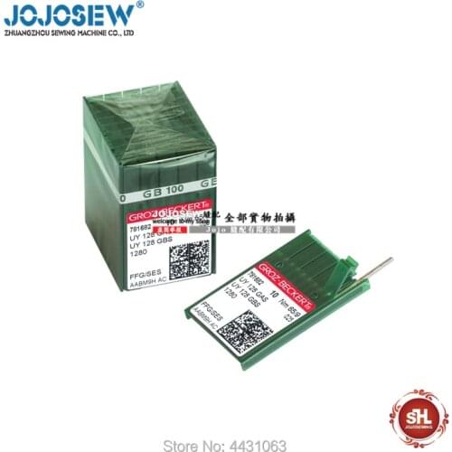 UYX128 GAS GBS 100pcs/lot JOJOSEW Brand Needles TVX3 NM90/14 For Industrial Bartack Buttonhole Sewing Machin
