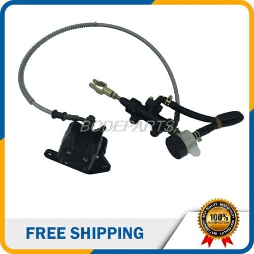 High Quality Motorcycle Parts Motorcycle Rear Disc Brake Assy With Oiler For Dirt Pit Bike ATV Off Road Bike Free Shipping