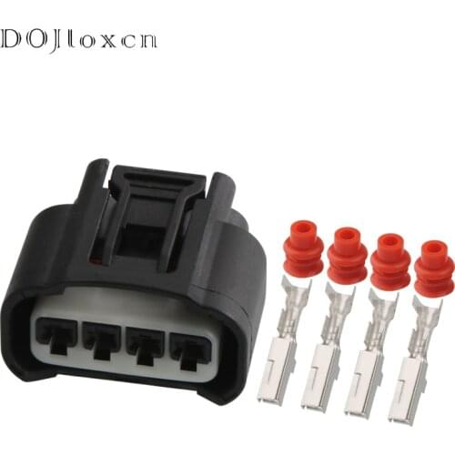 5 Sets 4 Pin Way Toyota Ignition Coil Waterproof Electrical Female Connector Plug 90980-11885