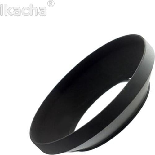 77mm Screw-in Mount 77 mm Metal Wide Angle Lens Hood Protector for Canon Sony Nikon Digital camera