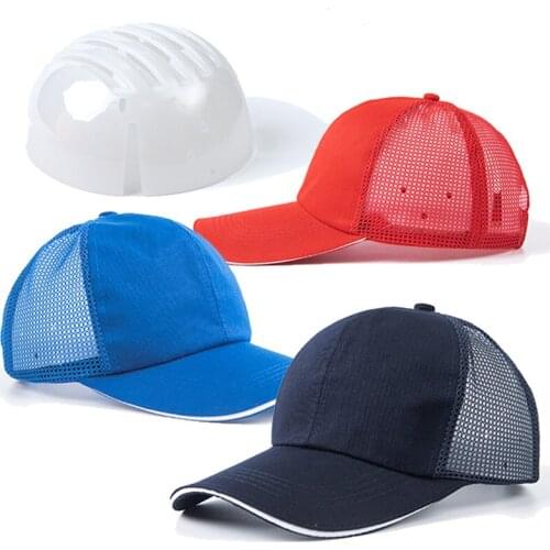 Safety Helmet Work Baseball Bump Cap Lightweight And Breathable Hard Hat Head Workplace Construction Site Logo Custom