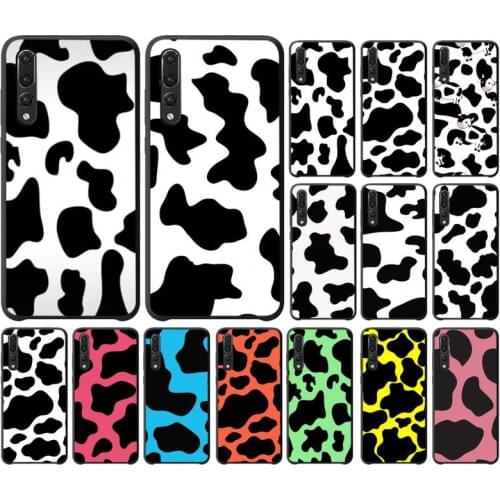 Cow color Print Phone Case For Huawei P20 P30 P40 lite Pro P Smart 2019