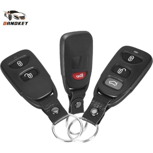Dendkey New 2/3/4 Buttons For Hyundai Kia Carens Fob 2+1/3+1 Buttons Remote Key Shell Cover Control Fob Case Keyless Entry