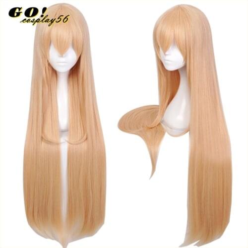Himouto ! Umaru-chan Wig Doma Umaru UMR Long Straight Cosplay Hair Bangs Adult Halloween Role Play