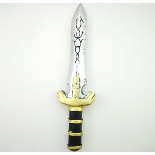 Sword toy Simulation Knife Props Performance Equipment Sword Toys Children Spoof Whole Toy Pu Security Soft Rubber Short Swords