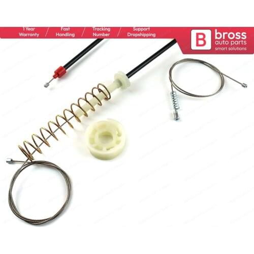 BWR5380 Electrical Power Window Regulator Repair Kit Rear Left Door 51358252429 for BMW E39 525i M5 540i 528i Facelift