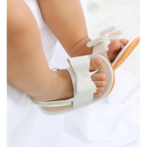 Summer Infant Baby Girls Sandals Shoes Big Bow Princess Casual Single Shoes Baby Girls Shoes 2021