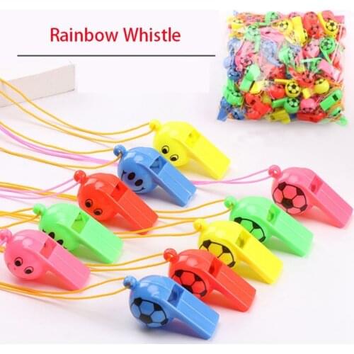 10/20Pcs Cute Soccer Football Party Favors Smile Whistles Sports Birthday Party Gifts Easter Basket Filler Kids Gifts