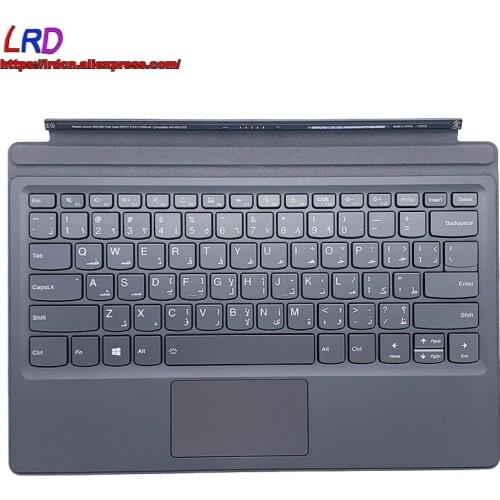 New Original ARA Arabic Backlit Keyboard Portable Mini Base Folio Case for Lenovo Ideapad Miix 520-12IKB Tablet 5N20N88590
