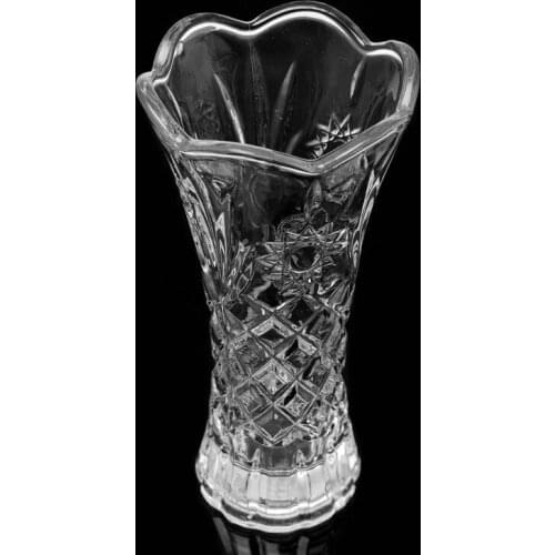 2014 new transparent crystal glass vase flower holder vase decorative jewelry hydroponic 46007