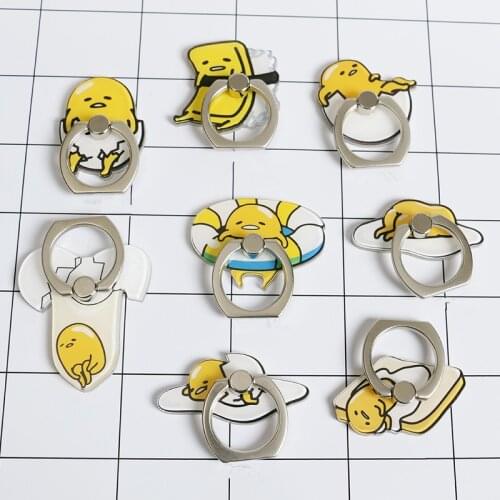 New Design Universal Finger Ring cute mobile phone holder Stand Rings Cute Cartoon Eggs Pattern Smartphone Rings Tablet Support