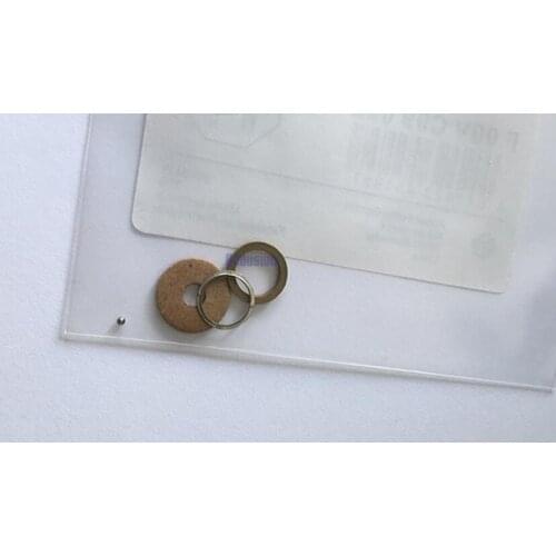 Gasket Seal F00VC99002 and Valve Steel Ball F00VC05001 injector shim F 00V C99 002 and Steel Ball F 00V C05 001 (10Pieces/lot))